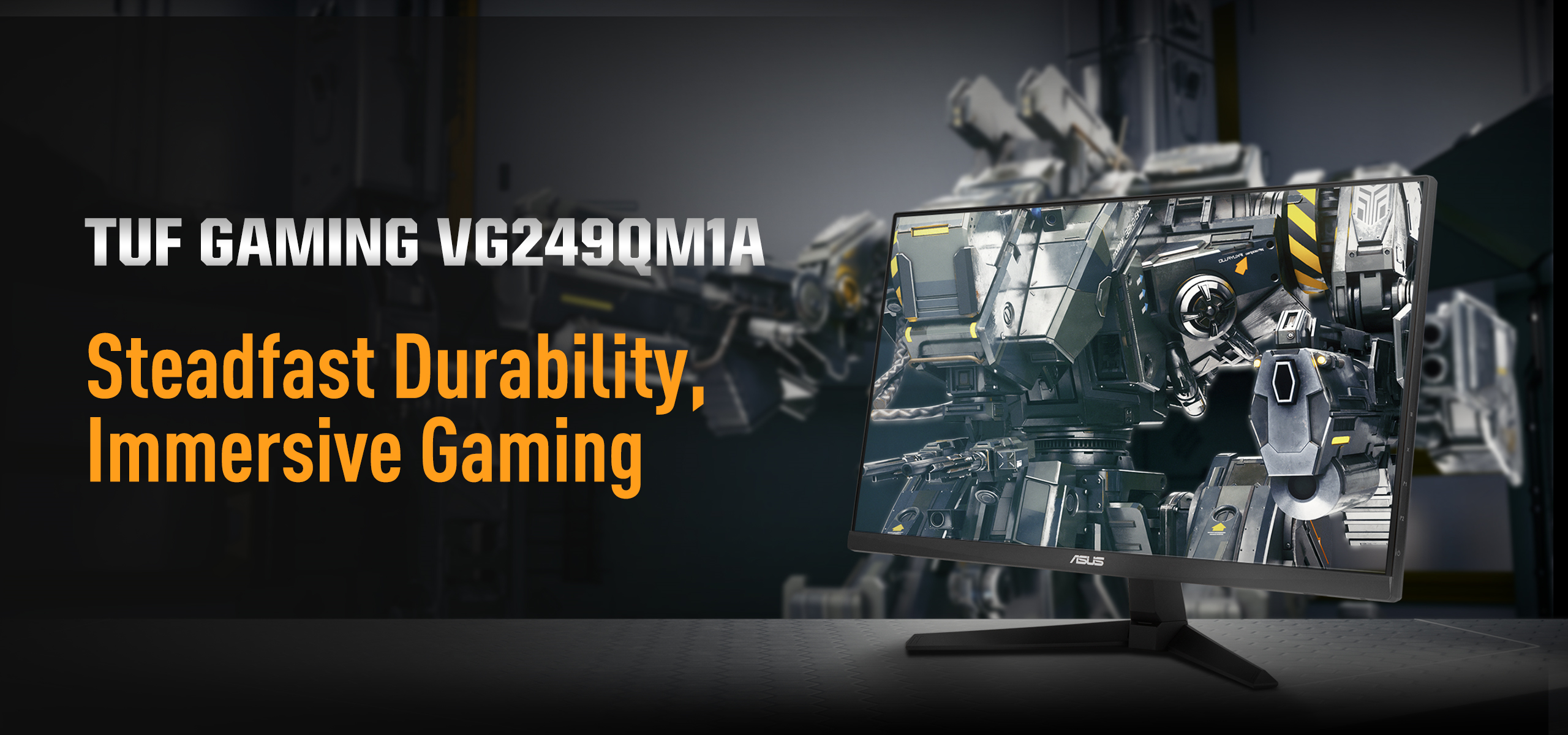 TUF Gaming VG249QM1A｜Monitors｜ASUS Global
