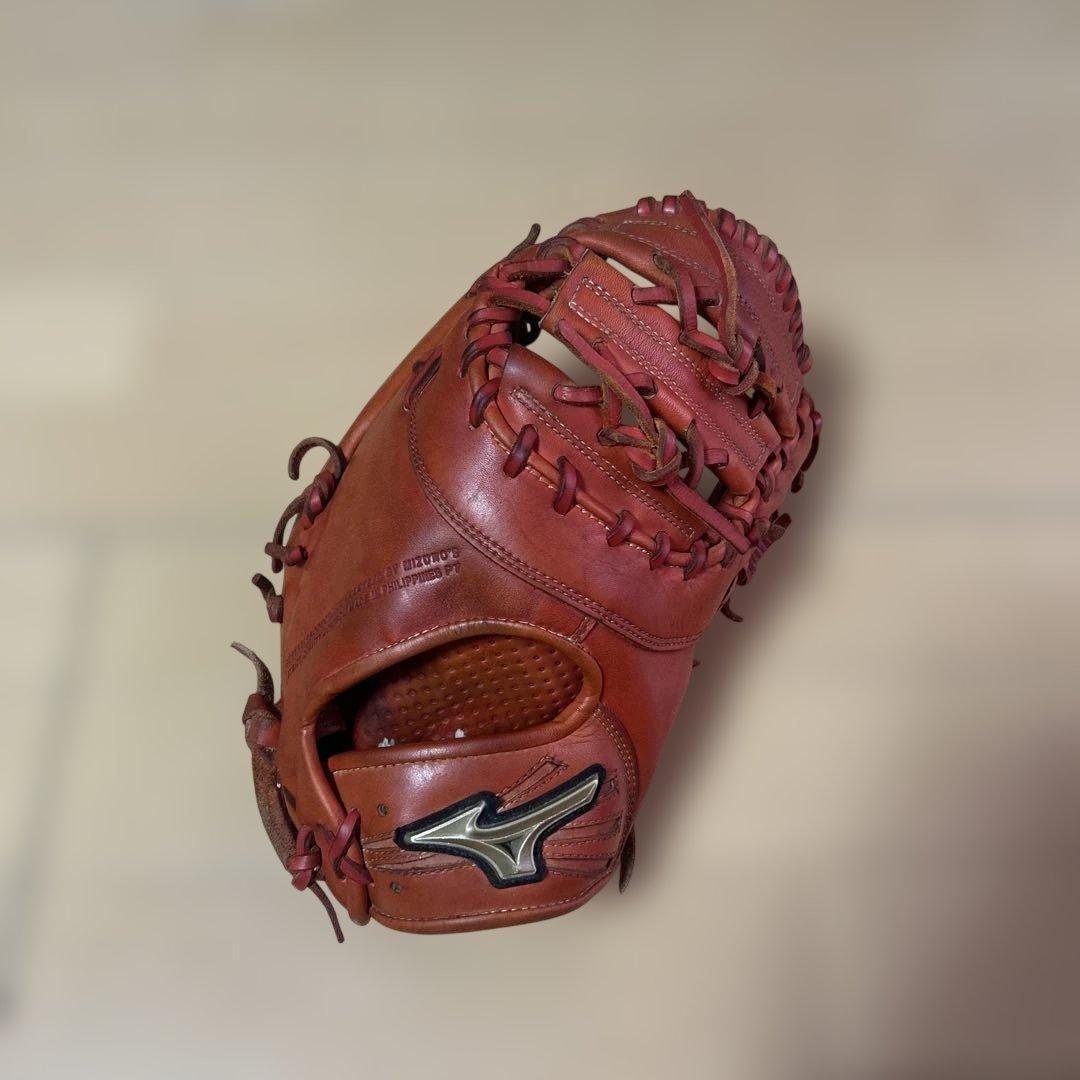 Mizuno global elite 軟式　ファーストミット 良品】 mizuno ミズノ global elite ファーストミット 軟式 - メルカリ